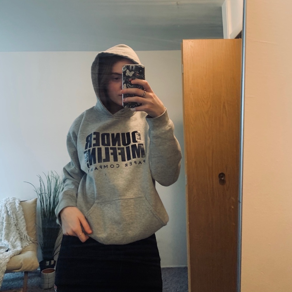 DUNDER MIFFLIN HOODIE!!!